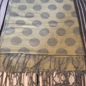 Polka dot scarf